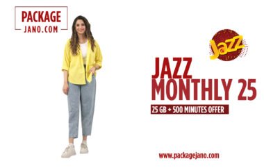 Jazz Monthly Internet Package 25GB Code