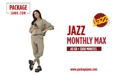 Monthly Max Jazz Internet Package