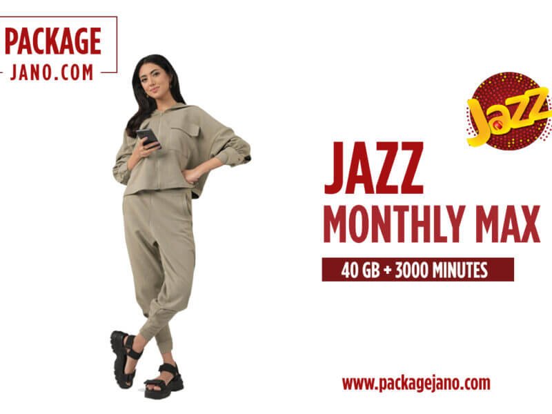 Monthly Max Jazz Internet Package