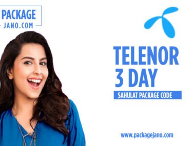 Telenor 3 Day Sahulat Package Code Price and Details