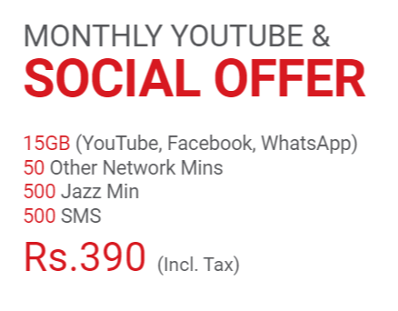 Jazz MONTHLY Social Offer
