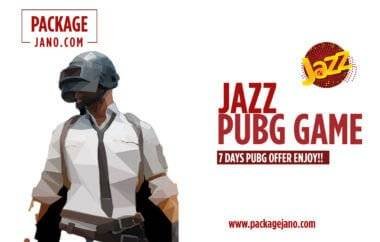 Jazz PUBG Package Code Price Details 2024