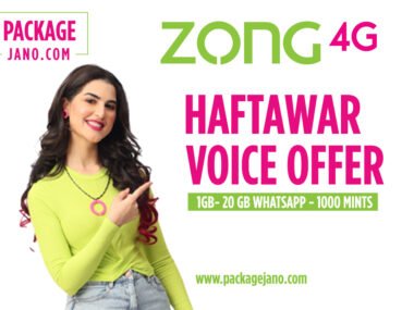 Zong Haftawar Voice Offer