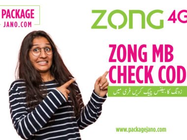 How to Check Zong All in One Package Remaining Balance